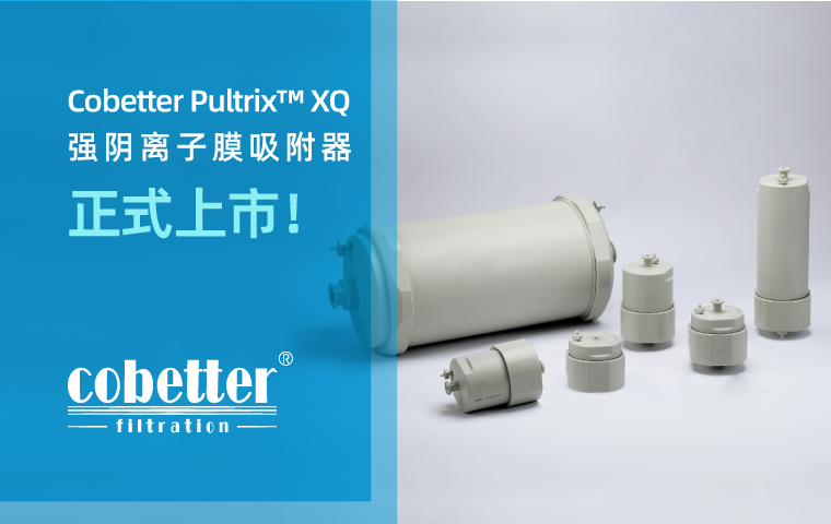 Cobetter Pultrix™ XQ  强阴离子膜吸附器 正式上市！